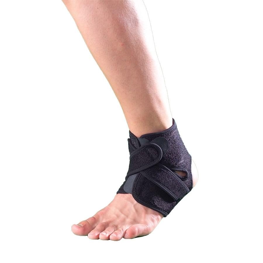 Adjustable Ankle Support with Open Heel Design