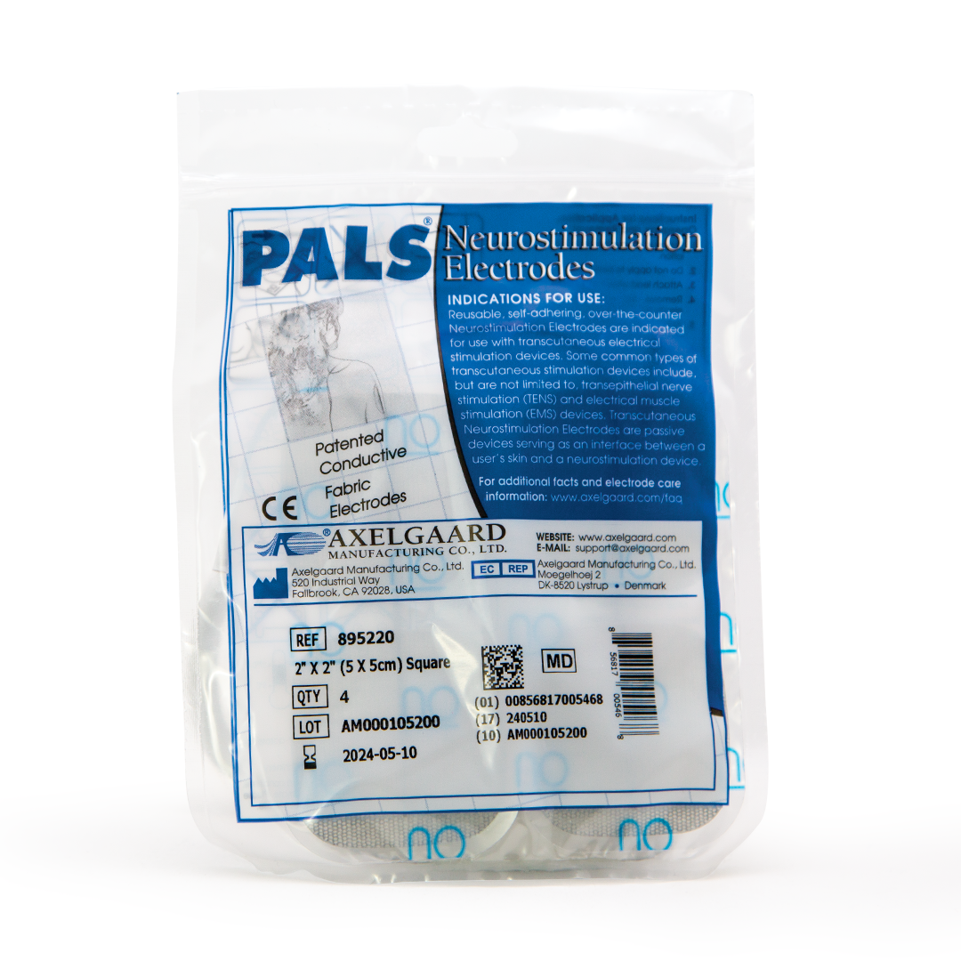 PALS Platinum Electrode Adhesive Pads Premium Quality for TENS Therapy