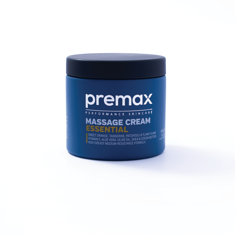 Premax Essential Massage Cream – Shea Butter, Aloe & Citrus Scent – 400g Australian-Made