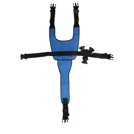 Perineal Wheelchair Safety Belt with Padded Vest Support - Secure & Comfortable Mobility Aid