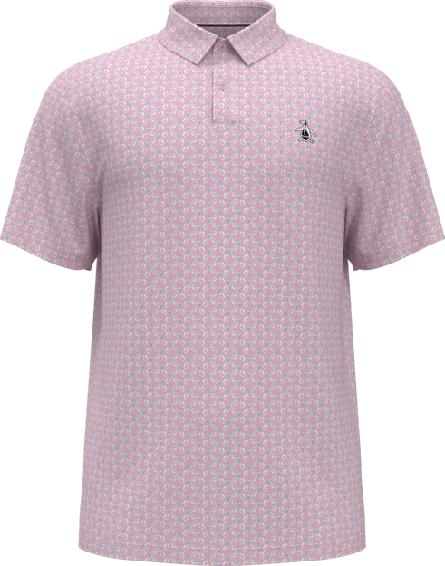 Original Penguin All Over Lifesaver Print Polo