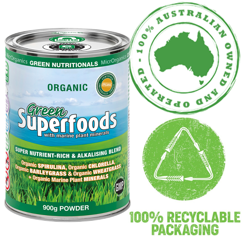 Vital Greens Super Greens Powder Superfood 900g Nutrients & Vitamins all-in-one