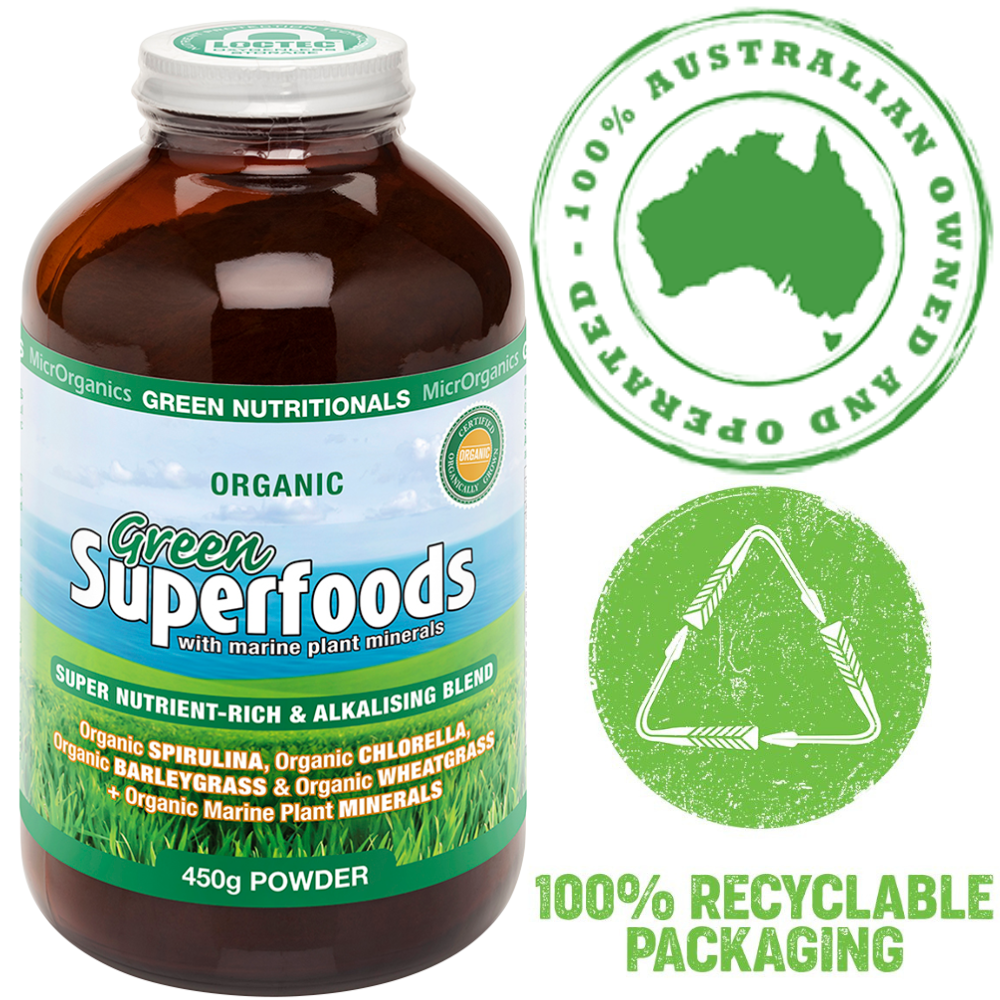 Vital Greens Super Greens Powder Superfood 900g Nutrients & Vitamins all-in-one