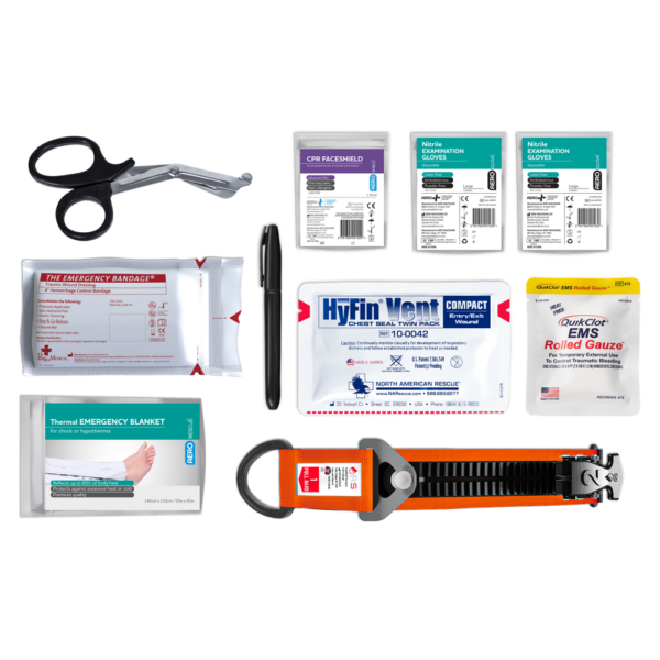 RapidStop Bleeding Control Kit – Plastic Pouch – Medium