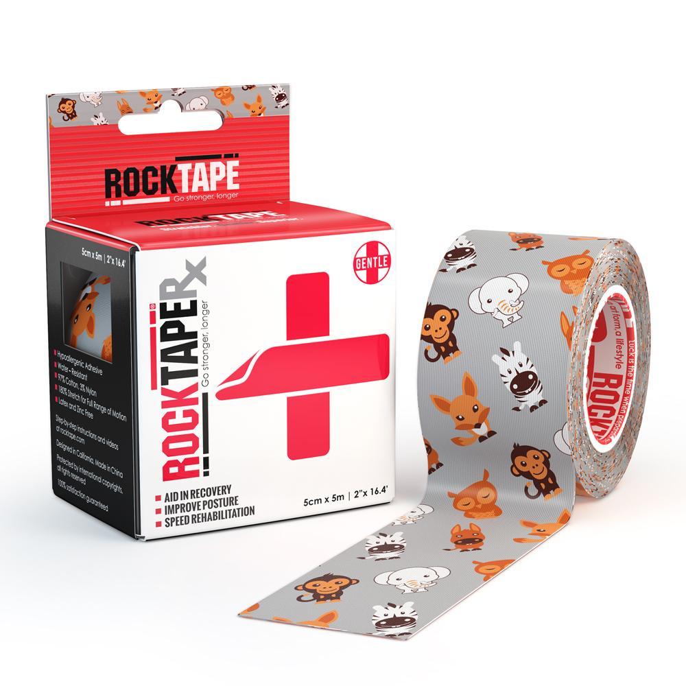 RockTape RX Sensitive Kinesiology Tape Roll - Gentle Adhesive for Sensitive Skin, Perfect for Rehab & Sports Recovery