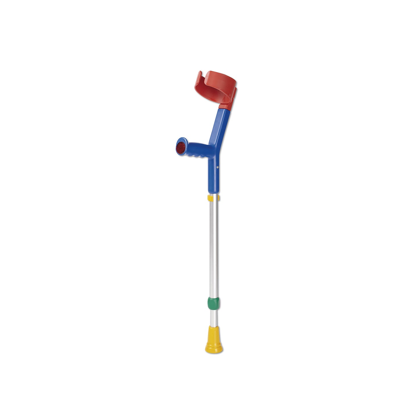 Rebotec Safe-In-Kids Adjustable Forearm Crutches for Active Kids - Ergonomic & Fun Design