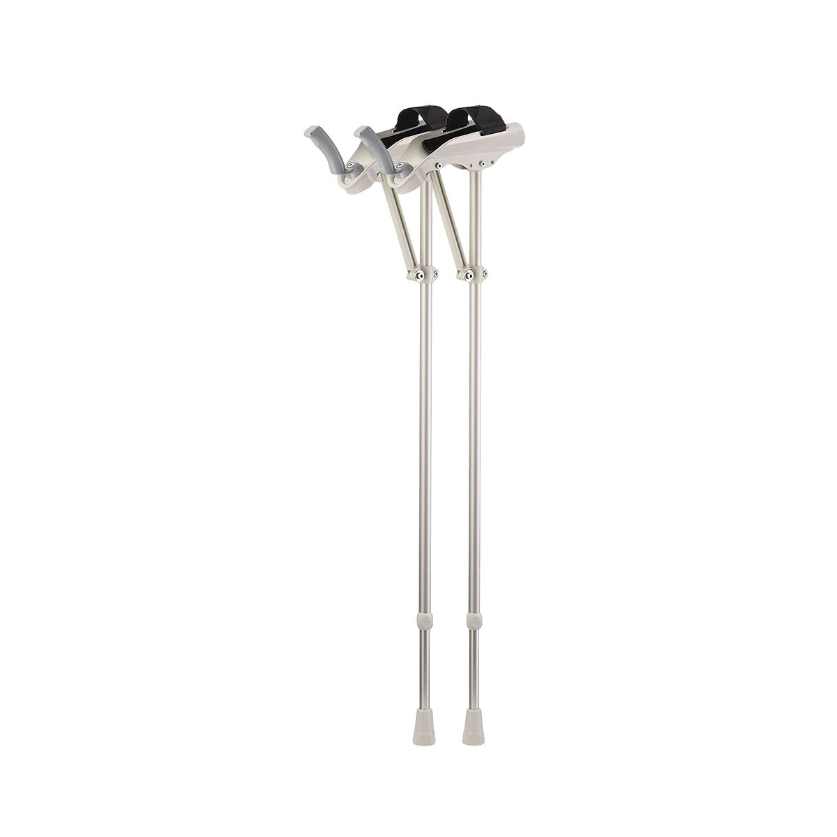 Rebotec Yano Arthritis Crutches - Adjustable Forearm Support, 150kg Capacity, German Design