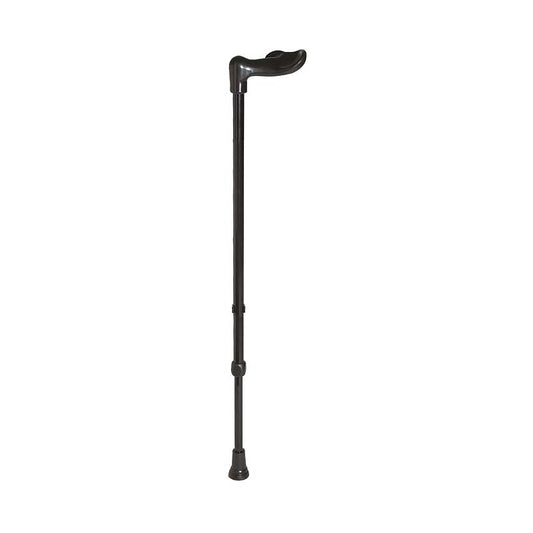 Walking Stick Ergonomic Handle & Adjustable Height Medical Grade