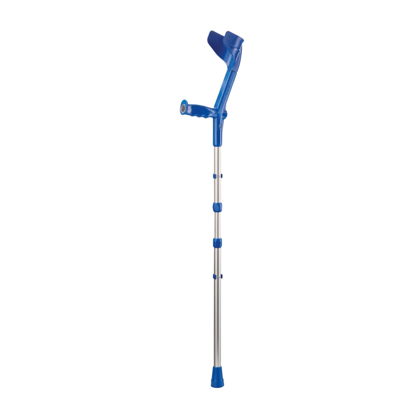 Rebotec Travel Collapsible Elbow Crutches with Open Cuff - Lightweight and Portable, German Design, Supports up to 130kg