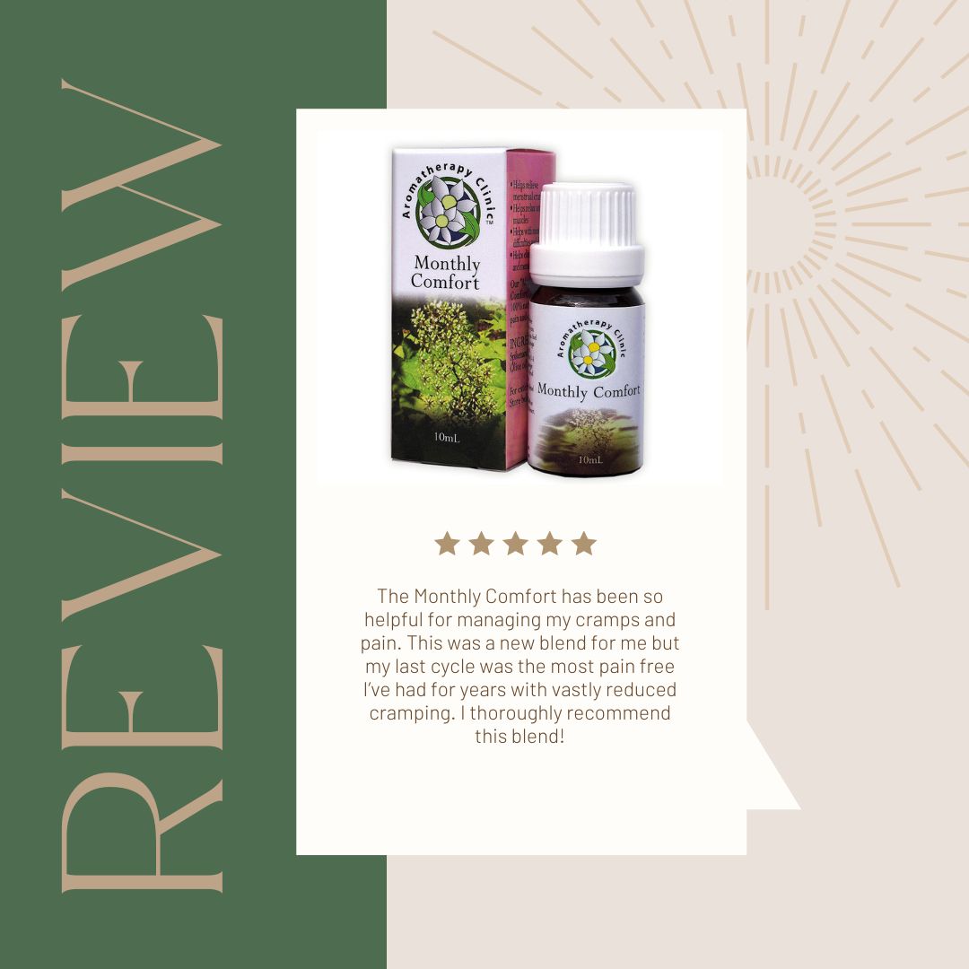Natural Relief from Period Pain - 100% Essential Oil Blend
