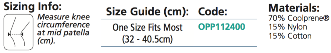 Oppo Knee Support Universal