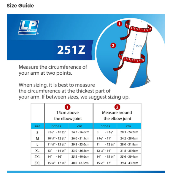 Arm Compression Sleeve with Power Band for Elbow Support