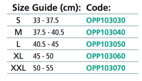 OPPO Knee Stabiliser — Neoprene Patella Support with Lateral Stays (Ad