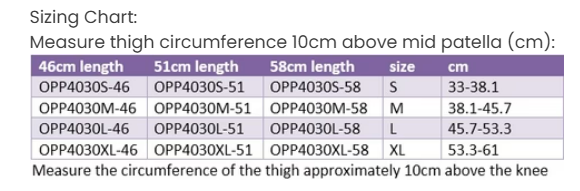 OPPO Knee Immobiliser — Knee Support & Immobiliser (18", 20", 23")