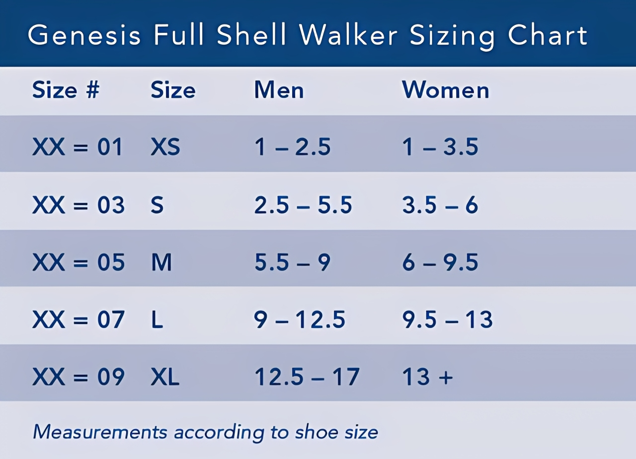 Genesis Full Shell Walker Boot with Air Pump