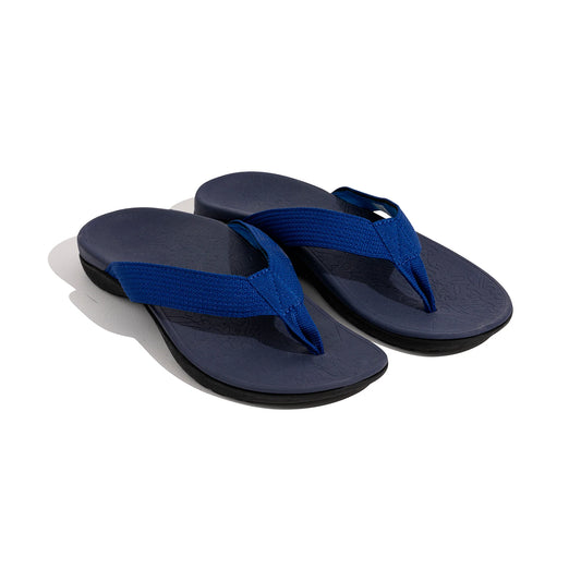 Axign Flip Flops Orthotic Thongs / Slides - Blue / Navy