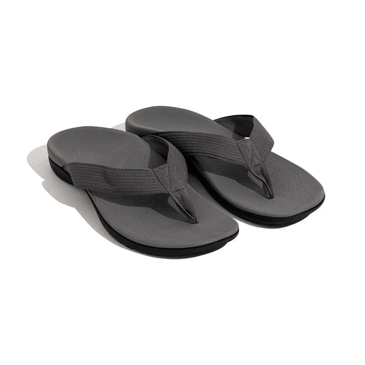 Axign Flip Flops Orthotic Thongs / Slides - Grey