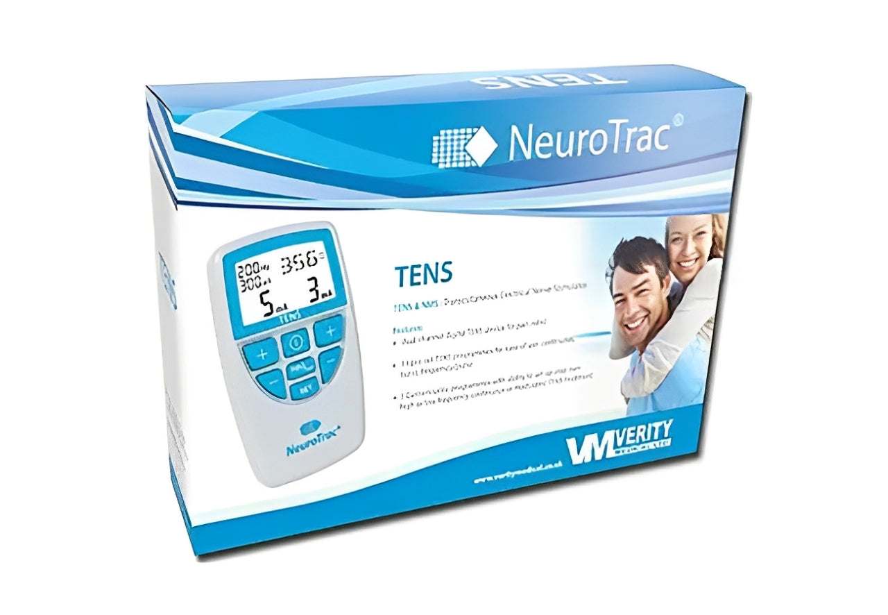 NeuroTrac Dual Channel TENS Machine – Pain Relief Device 11 Programs, Burst & Modulation Modes