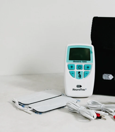 NeuroTrac TENS Labour Pain Relief Unit – Dual Channel Digital Obstetric TENS for Natural Birth Support with Boost Button & LCD