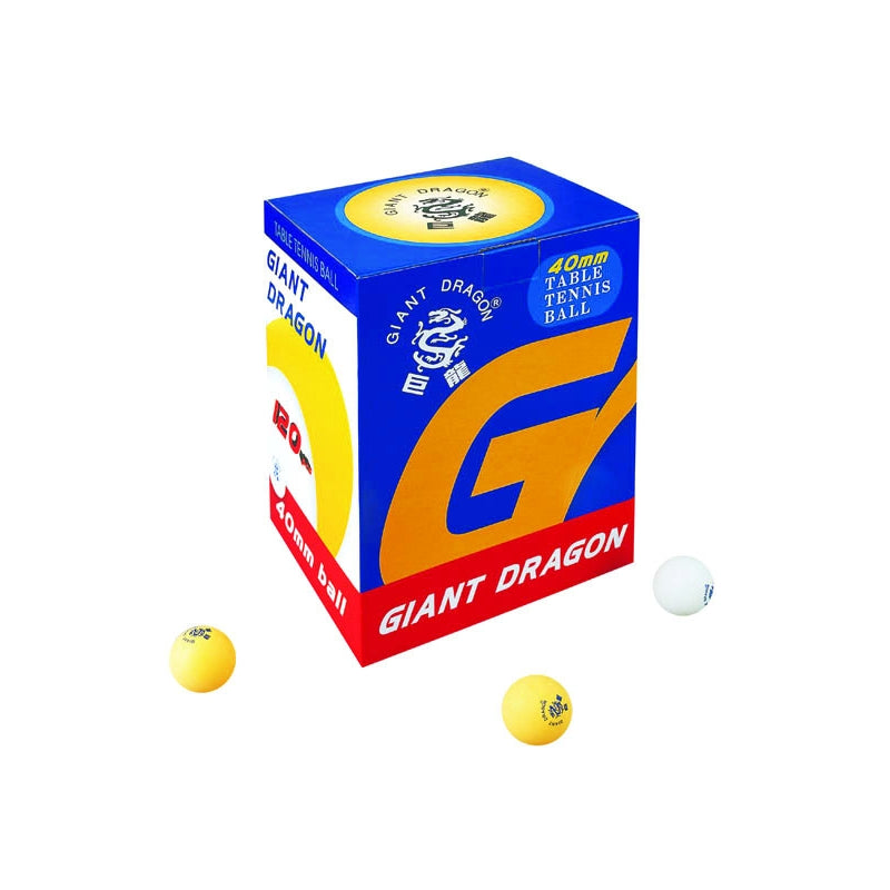 Practice Table Tennis Balls - Economy White 10 Dozen