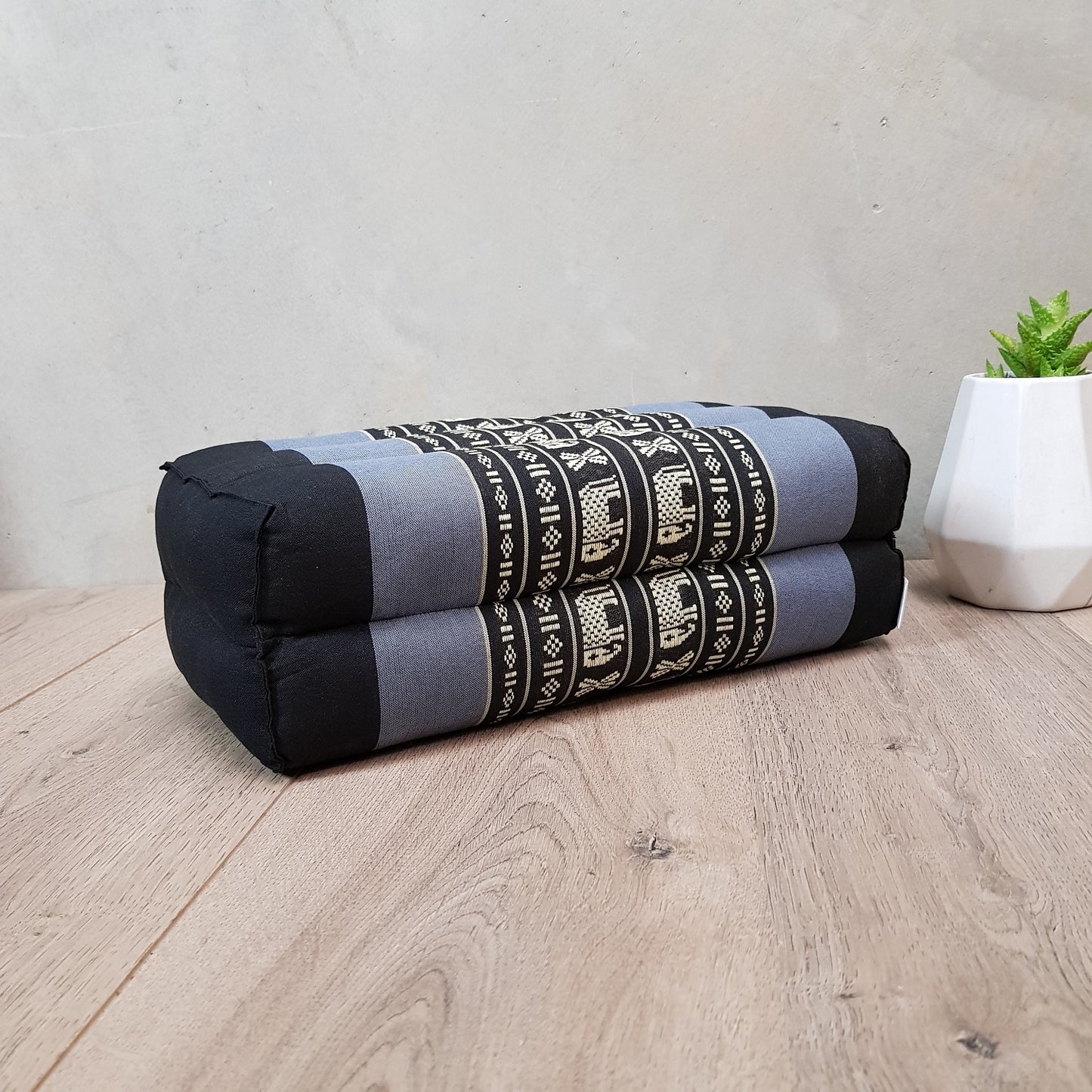 Roll Up Foldable Mattress + Kapok Pillow Block Set – Handmade Thai Daybed & Yoga Mat | Allergen-Free Support