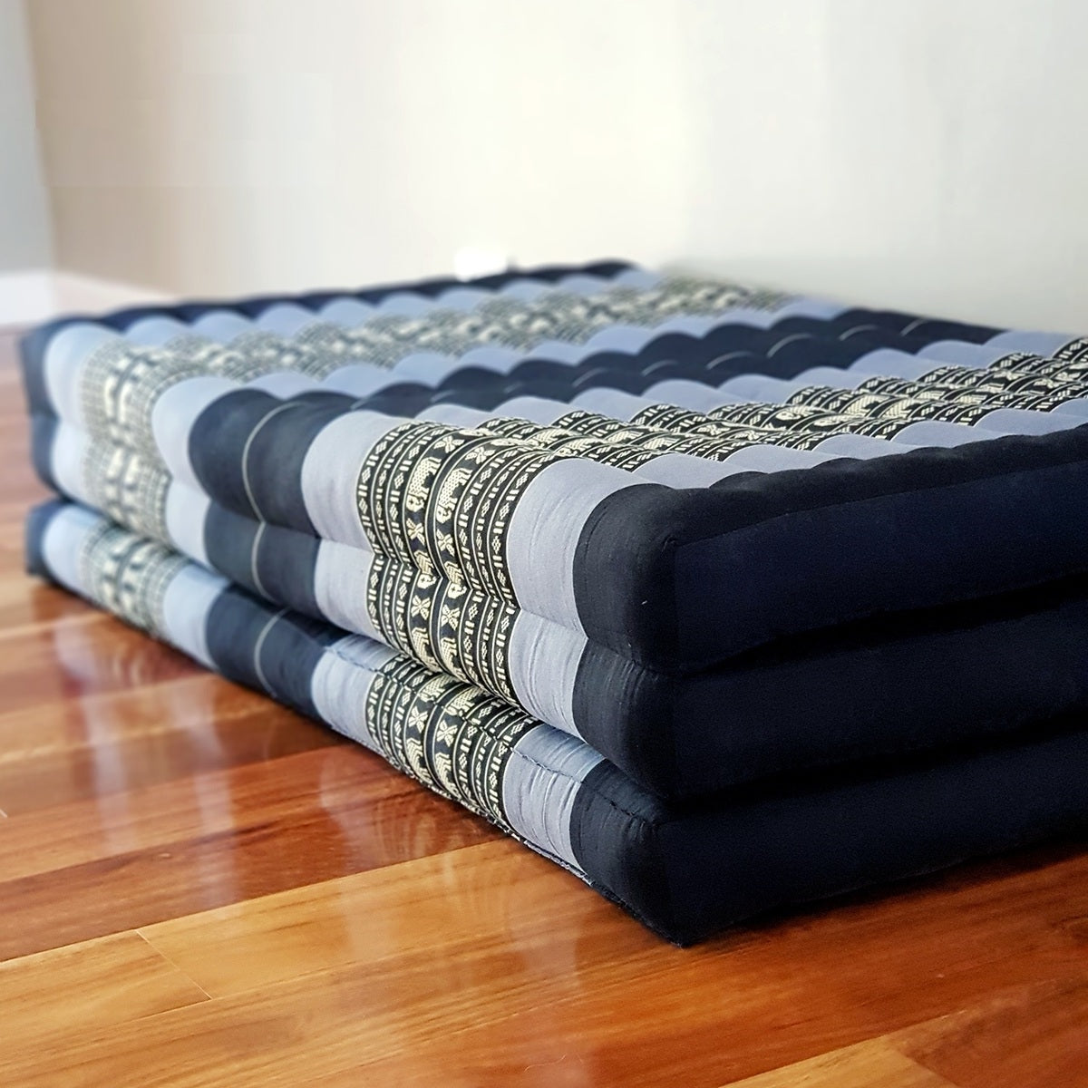 Queen Size Foldable Mattress – 100% Natural Kapok Fibre | Handmade Thai Cotton | Indoor/Outdoor Daybed