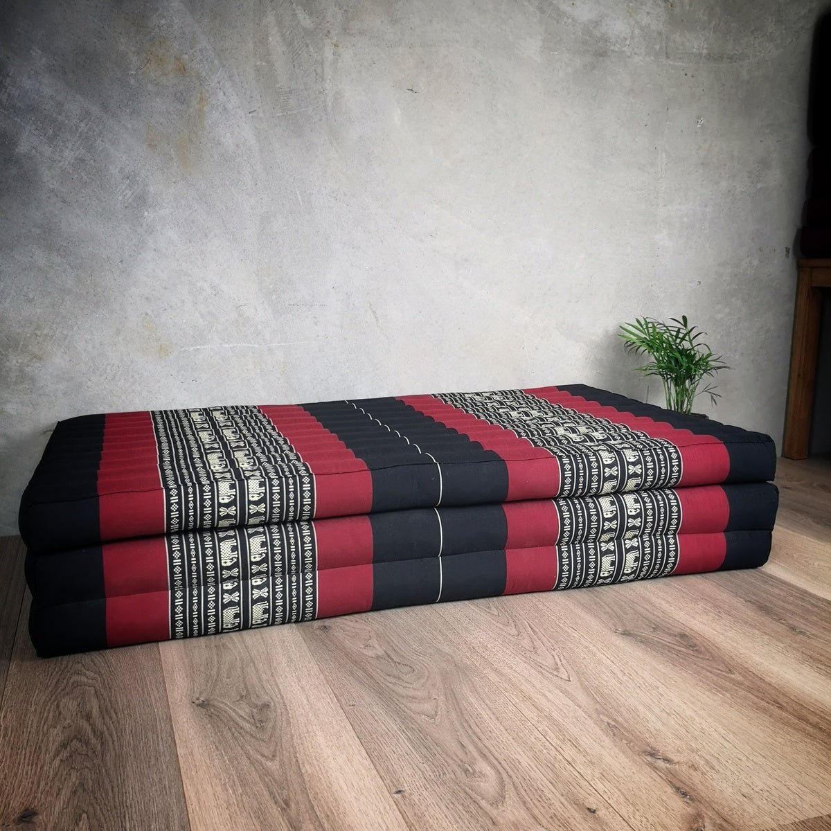 Queen Size Foldable Mattress – 100% Natural Kapok Fibre | Handmade Thai Cotton | Indoor/Outdoor Daybed