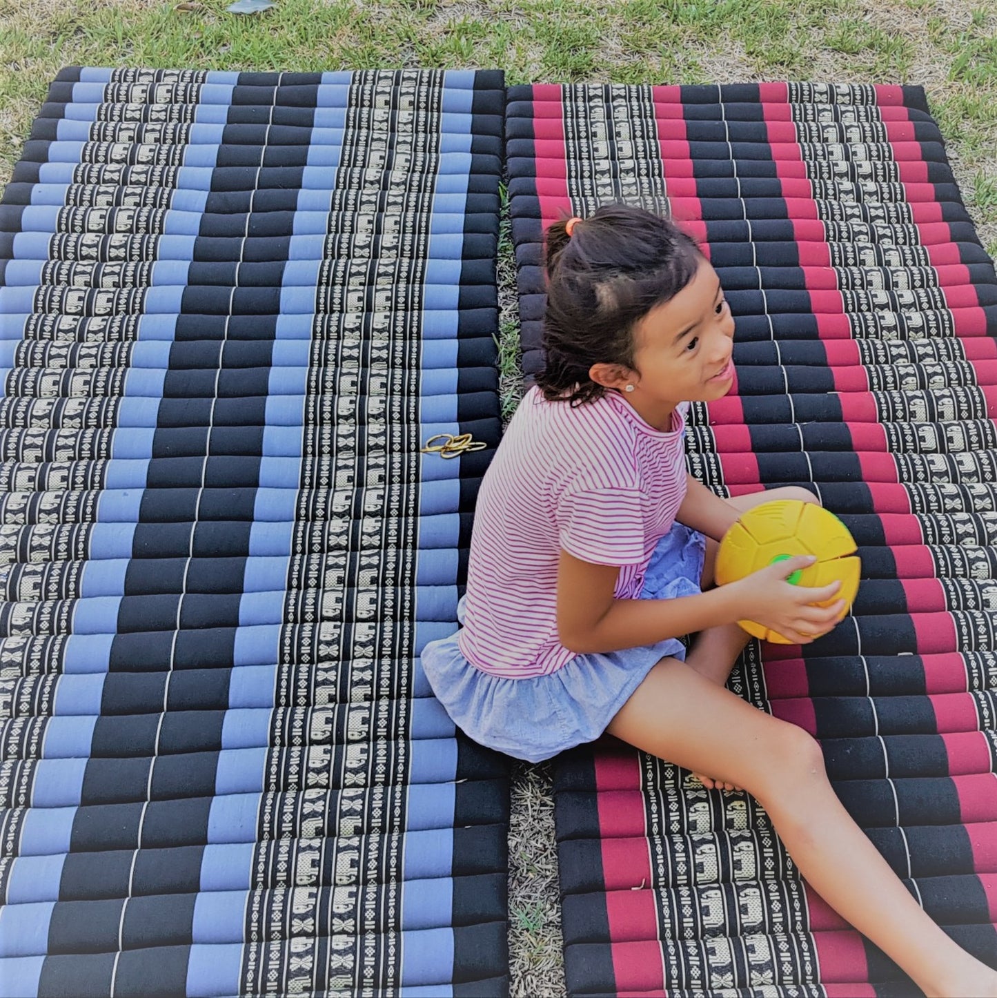 Handmade Thai Kapok Roll Up Mattress – Organic Kapok Sleeping Mat, Yoga Daybed and Floor Futon