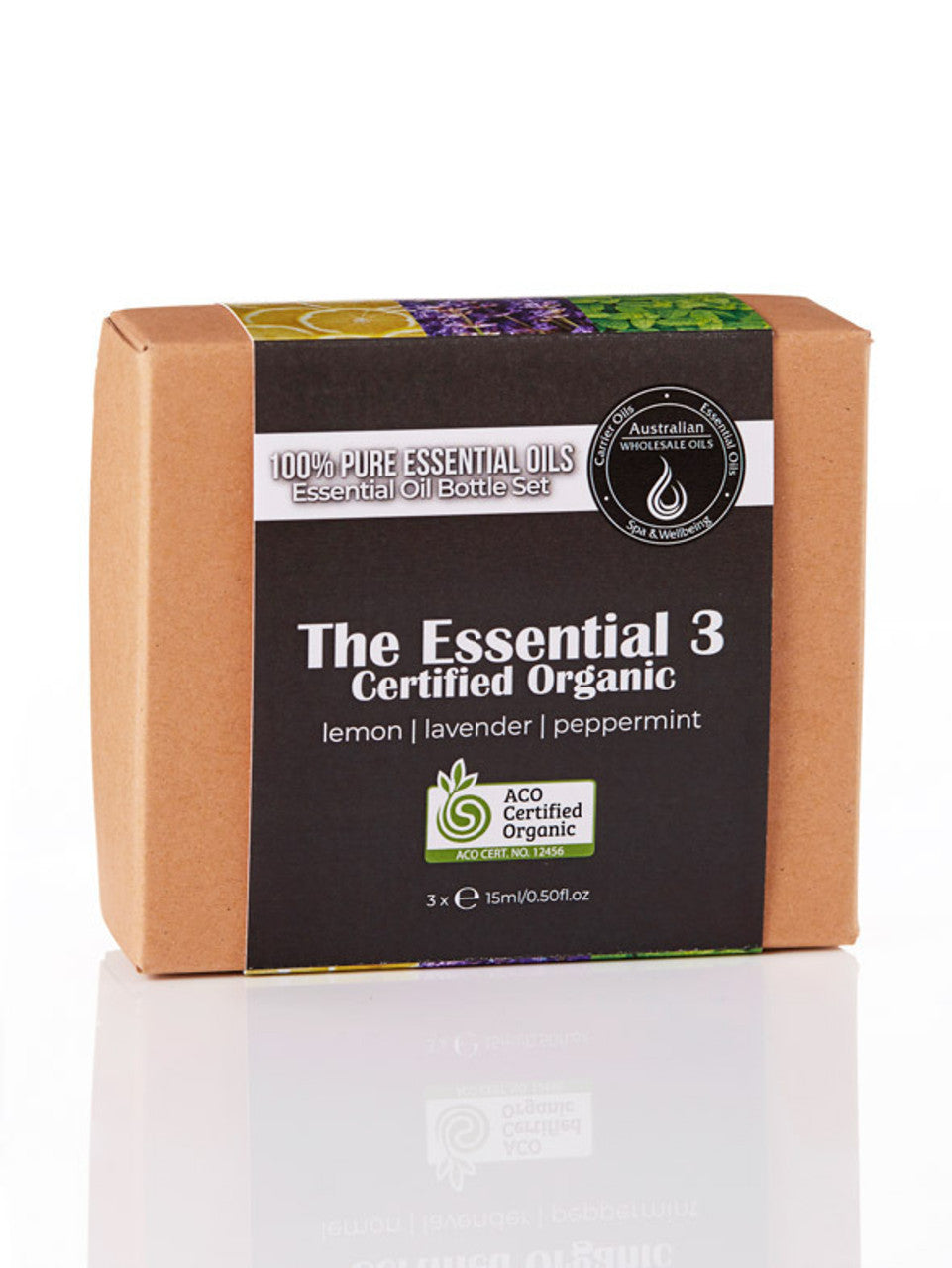 Essential Oil Pack - The Essential 3 Certified Organic