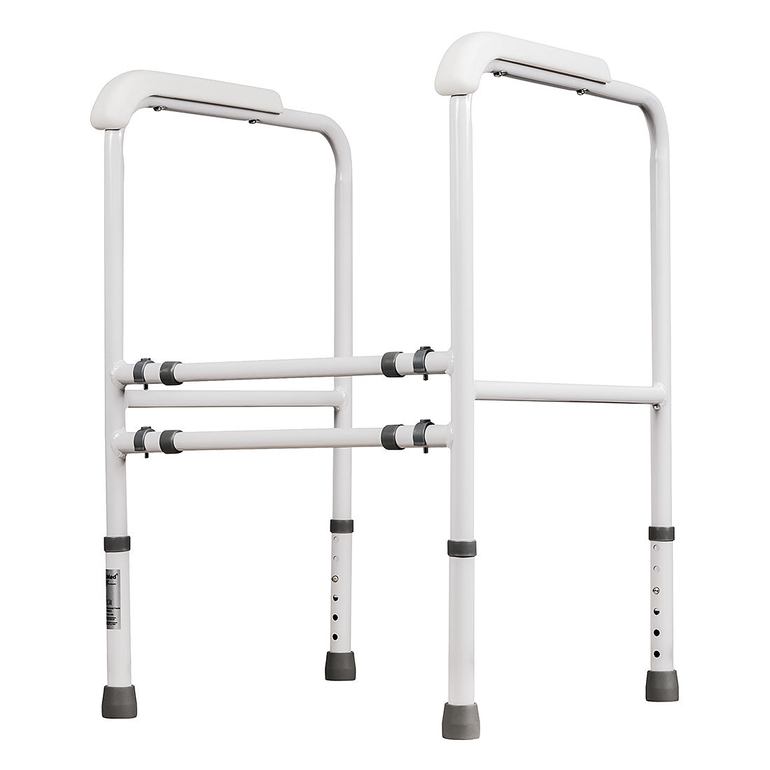 Adjustable Toilet Surround Frame with Slip-Resistant Handles - Ideal for Mobility Assistance