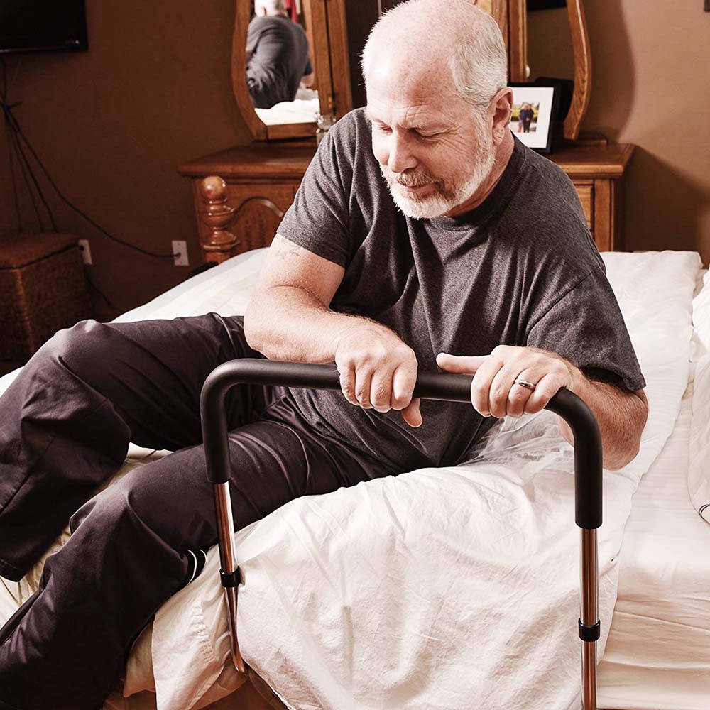 Under Bed Assist Rail — Secure Under-Mattress Support