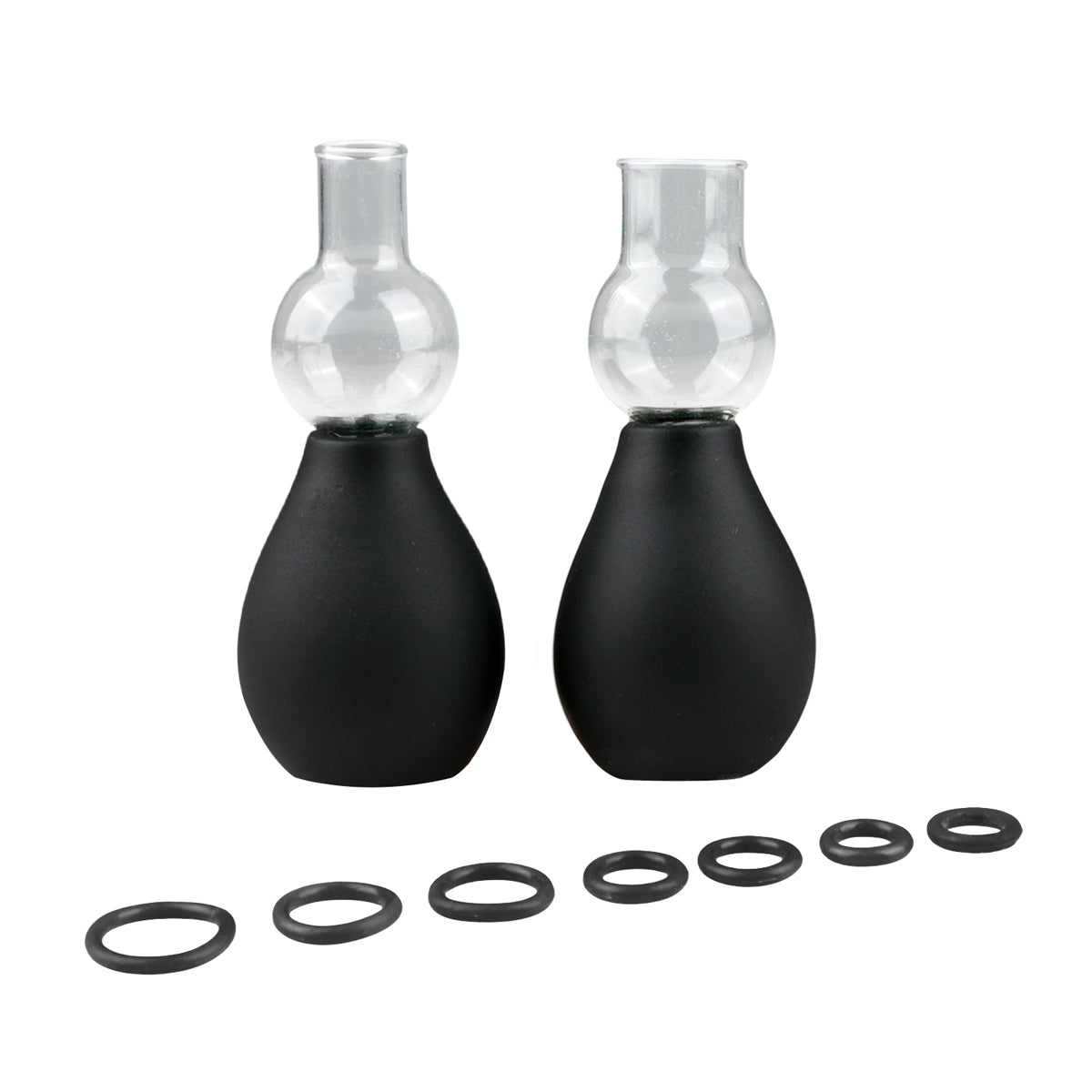 Fetish Collection Nipple Sucker Black 2 Pc
