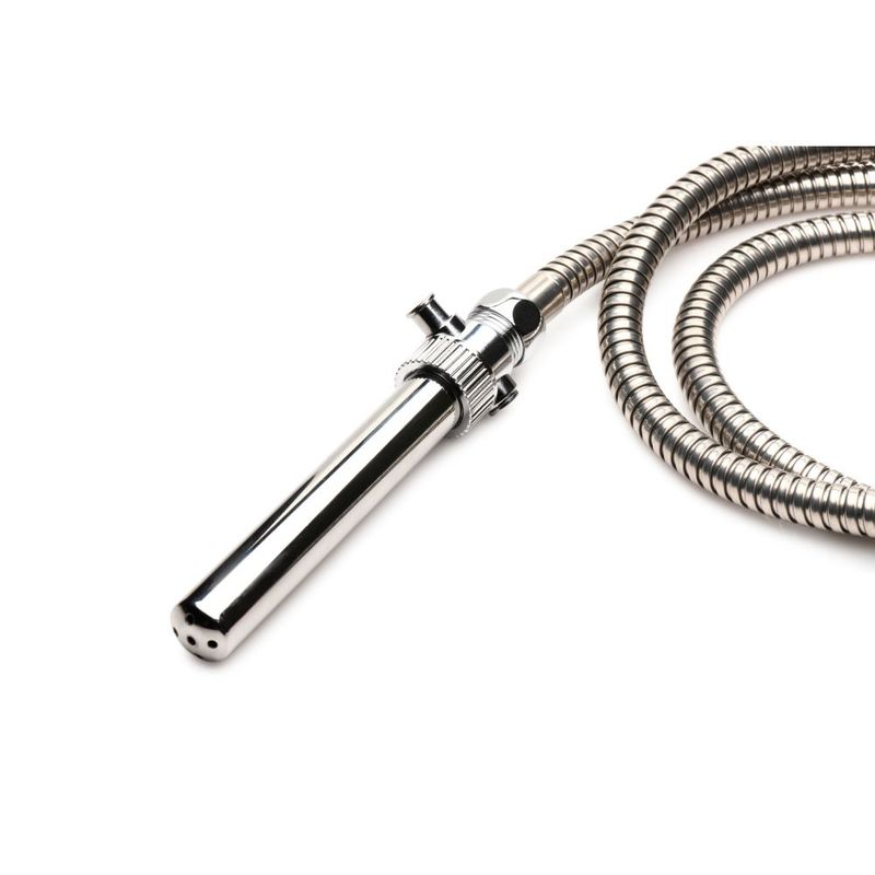 Cleanstream Enema Nozzle with Push Valve Attachment