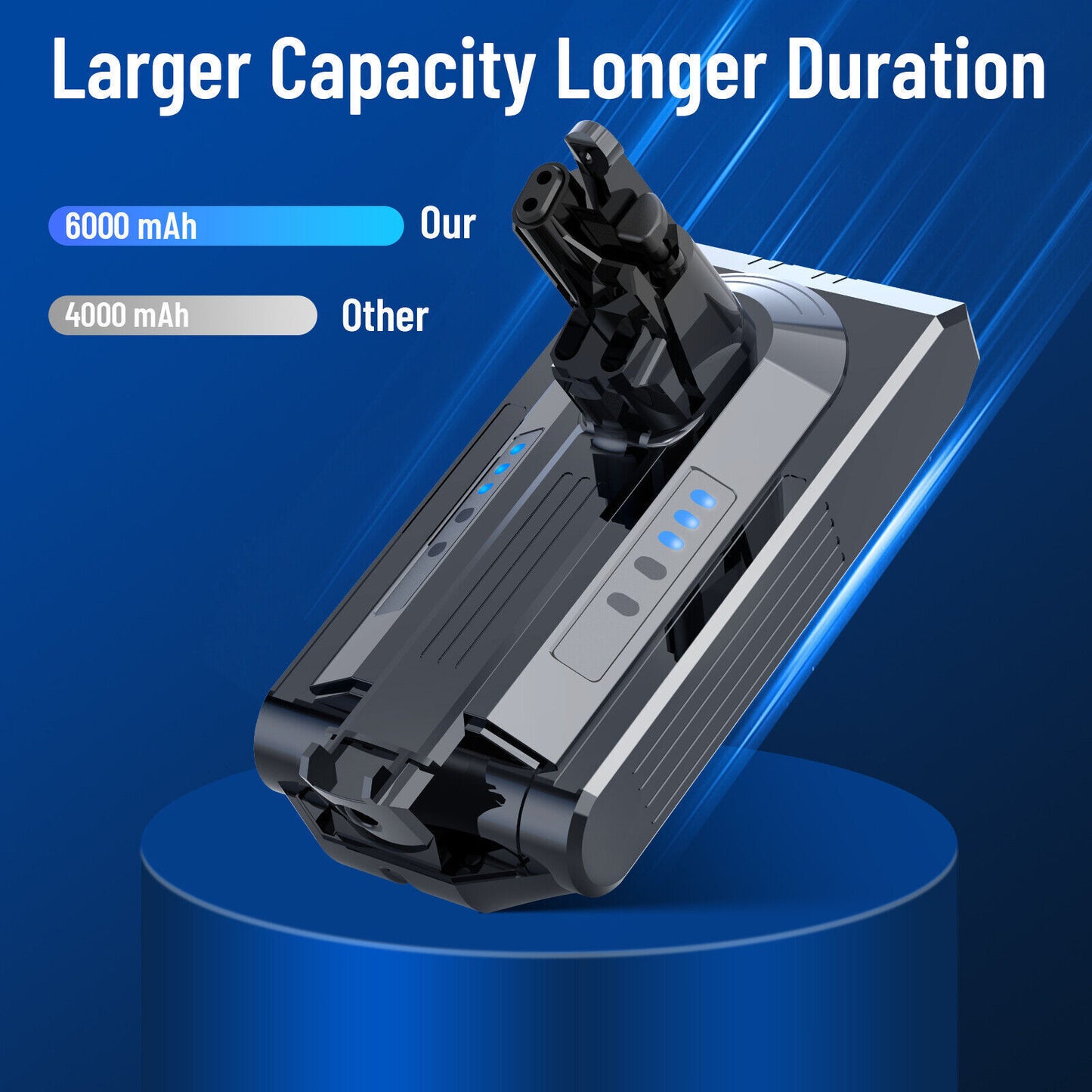 9500mAh Battery for Dyson V6 SV03 SV04 DC58 DC61 DC62