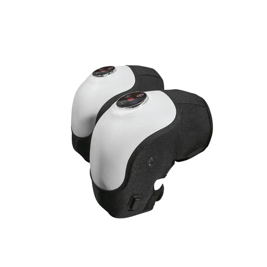 Pair of Electric Knee Massagers - Rechargeable Air Compression Heat Vibration Machine