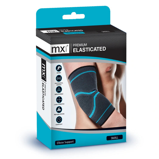 MX Health Premium Elasticated Elbow Support - Small