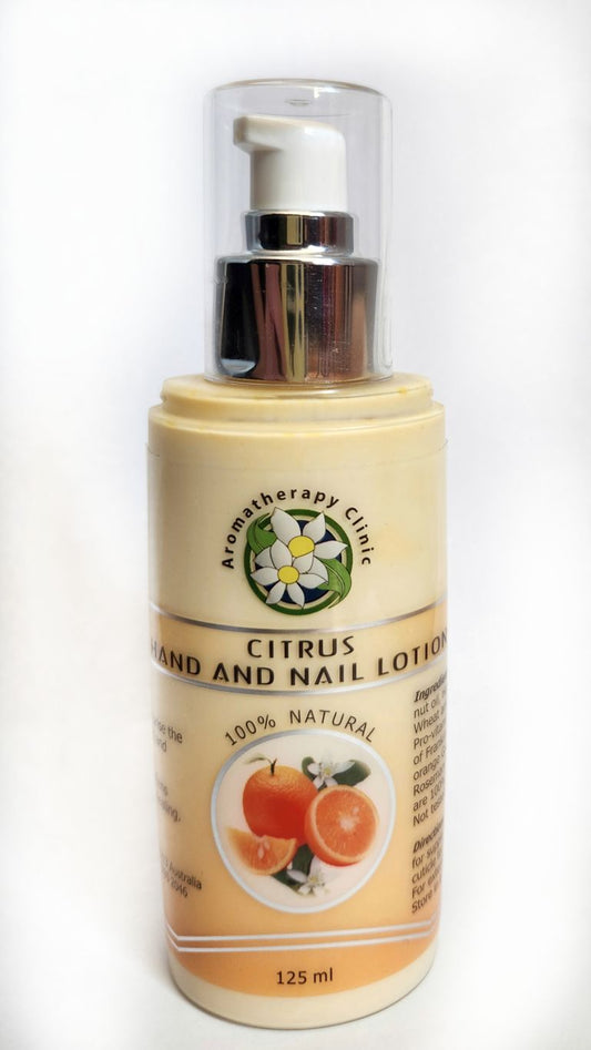 Citrus Hand & Nail Lotion - 100% Natural Skincare