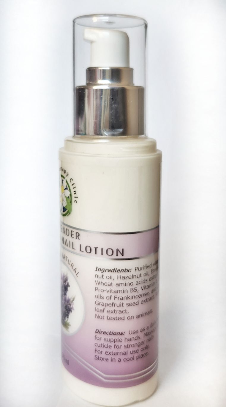 Anti-Ageing Lavender Hand & Nail Lotion - 100% Natural Skincare
