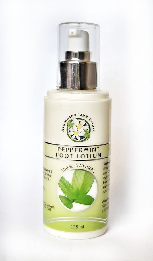 Peppermint Foot Lotion - 100% Natural Foot Lotion Care