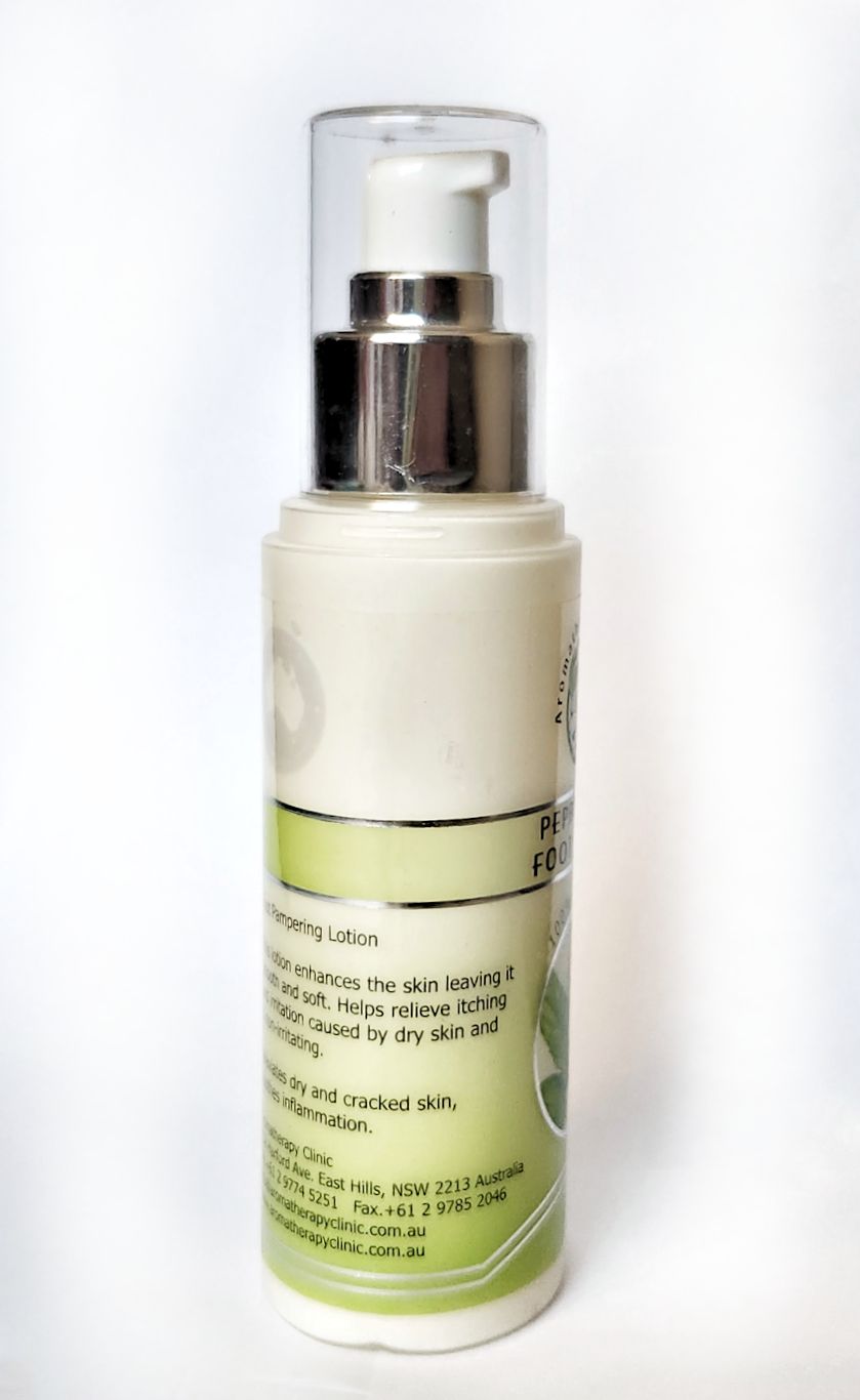 Peppermint Foot Lotion - 100% Natural Foot Lotion Care