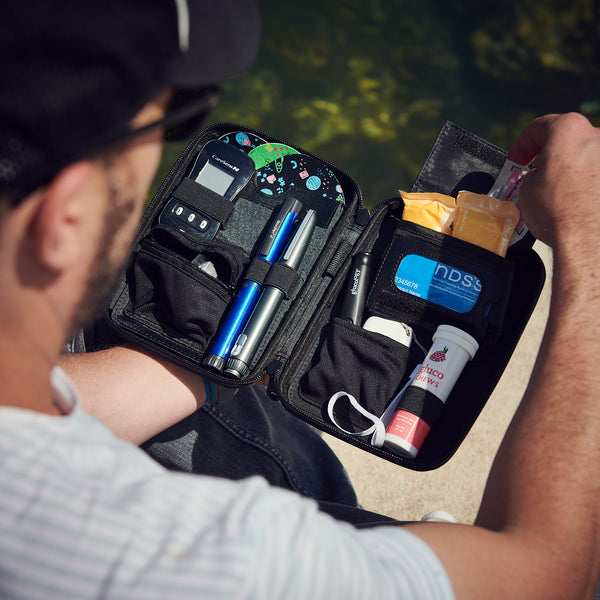 Glucology Diabetes Travel Case – Compact Insulin & Glucometer Organiser