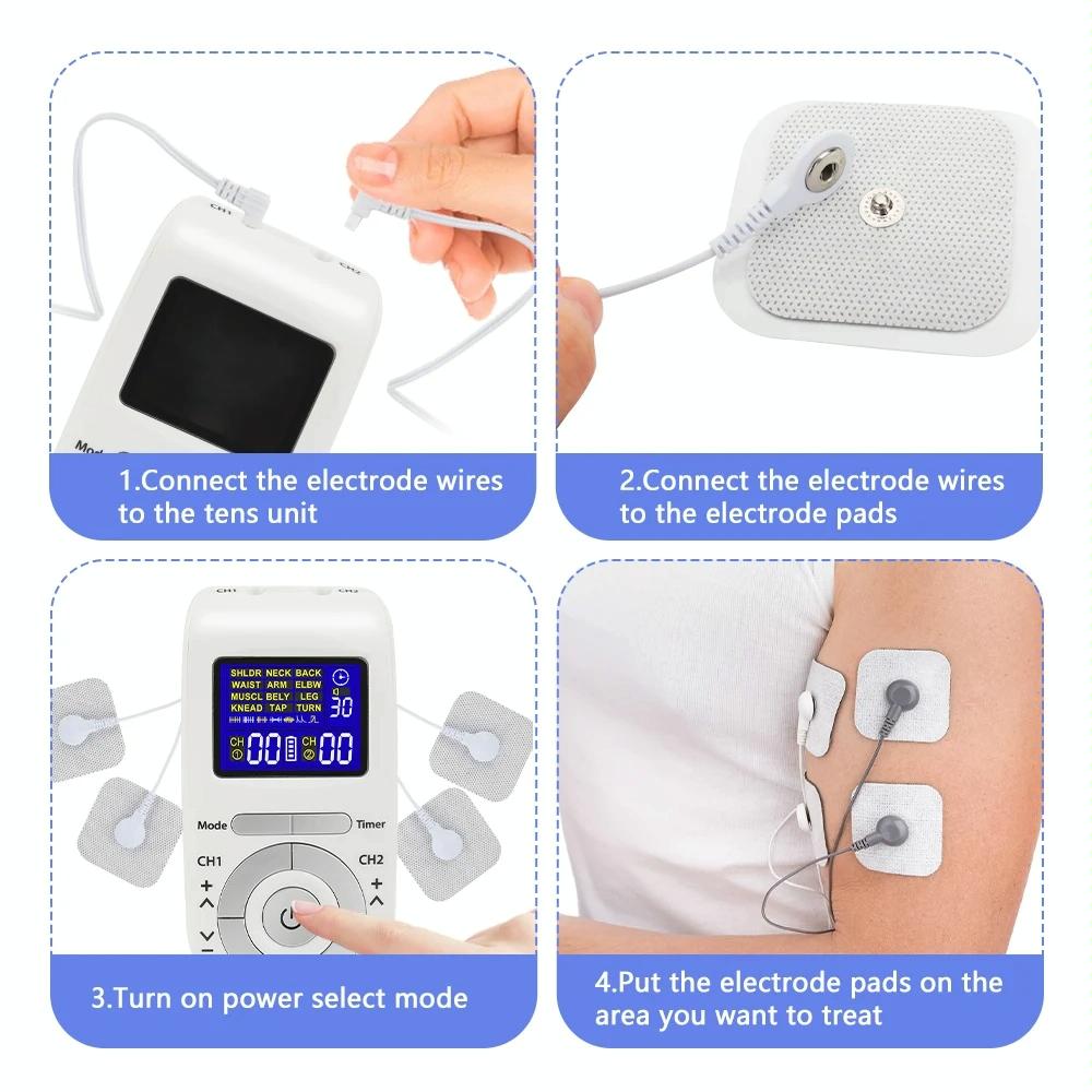 12 Mode Tens Machine For Pain Relief Period Pain and Massage Therapy