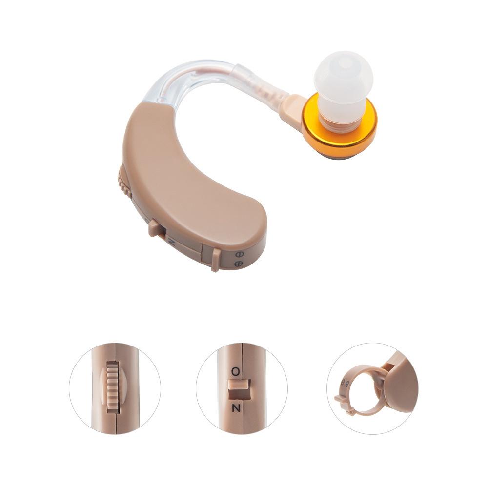 Earhook Hearing Aid Sound Amplifier 1.5V Dc