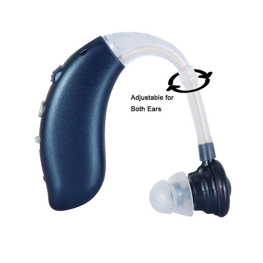 Earhook Hearing Aid With Usb Charging Noise Reduction - Skin-Colour