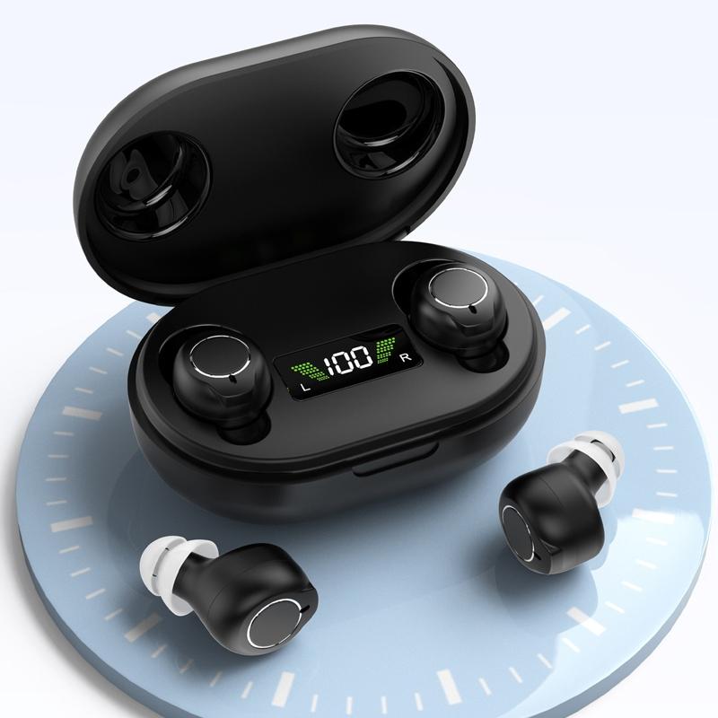 Rechargeable Semi In Ear Hearing Aid Elderly Sound Amplifier