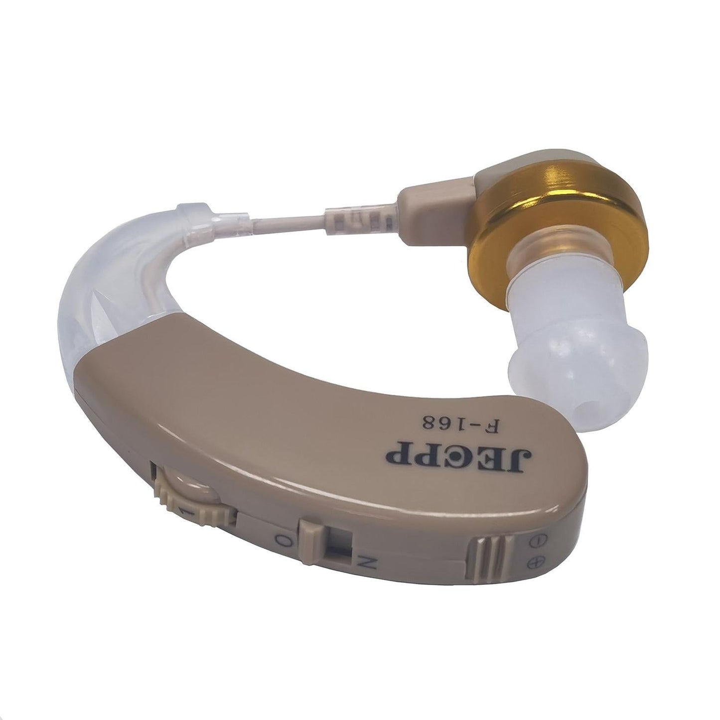 Earhook Hearing Aid Sound Amplifier Khaki