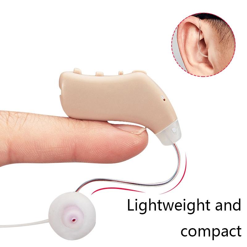 Left Ear Sound Amplifier For Elderly Hearing Aid - Skin Colour