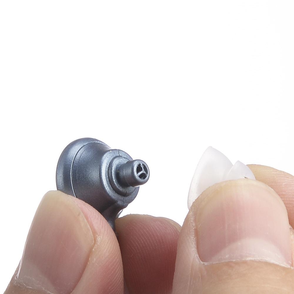 Earhook Hearing Aid With Usb Charging Noise Reduction - Black
