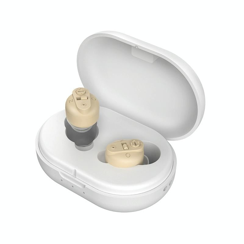 Portable Voice Amplifier For Seniors Black - White