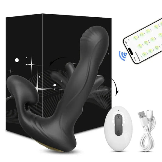App Controlled Vagina Vibrator for Women Stimulator Masturbation Toy - Black